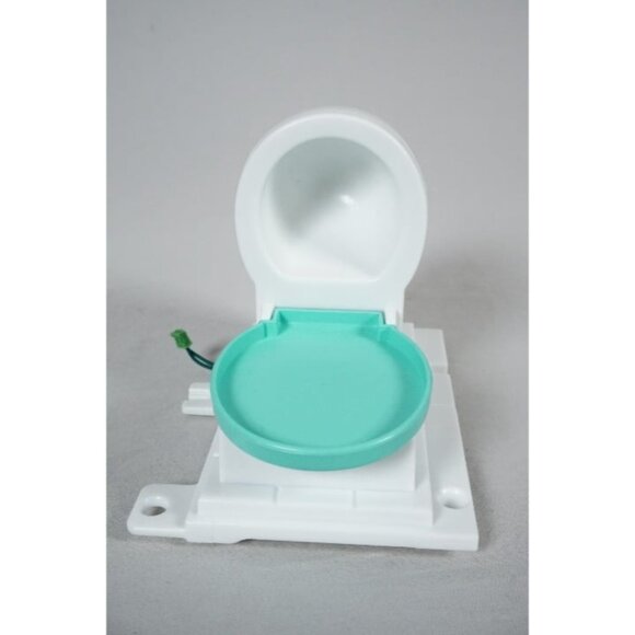 2021 Barbie Dreamhouse Toilet Replacement Part - WORKS! - Picture 2 of 4